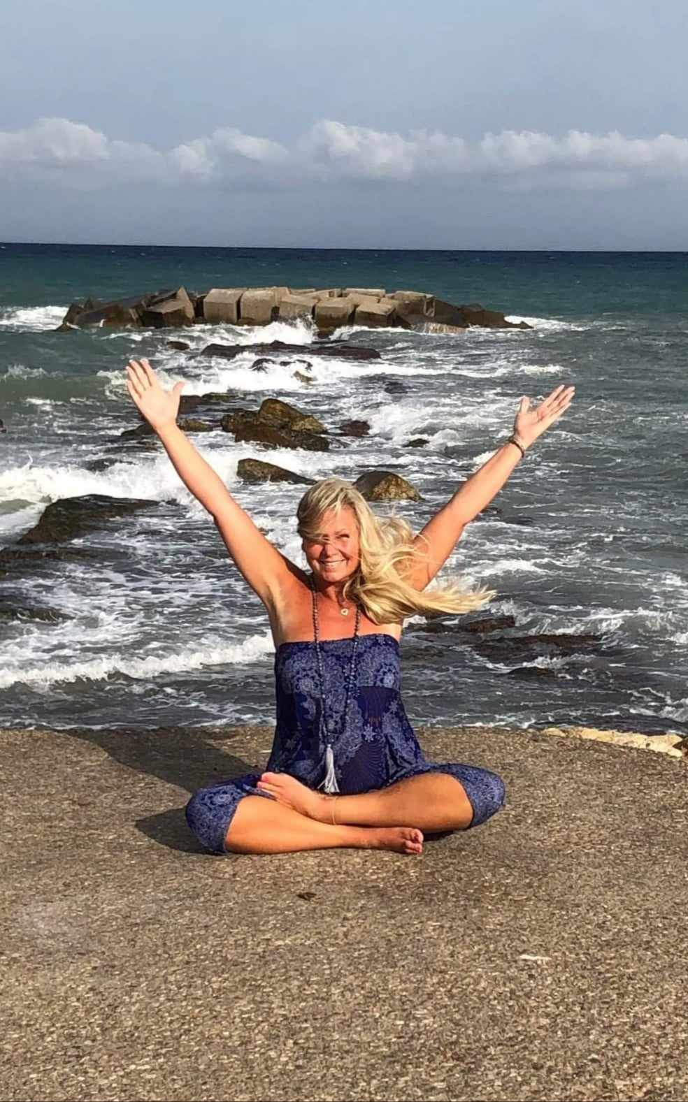 Meditasjon ved havet